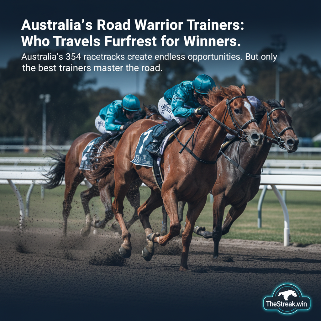 Australia's Road Warrior Trainers: Who Travels Furthest for Winners - Image 1