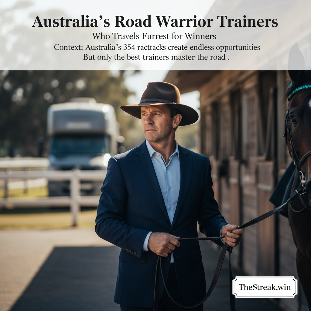 Australia's Road Warrior Trainers: Who Travels Furthest for Winners - Image 2