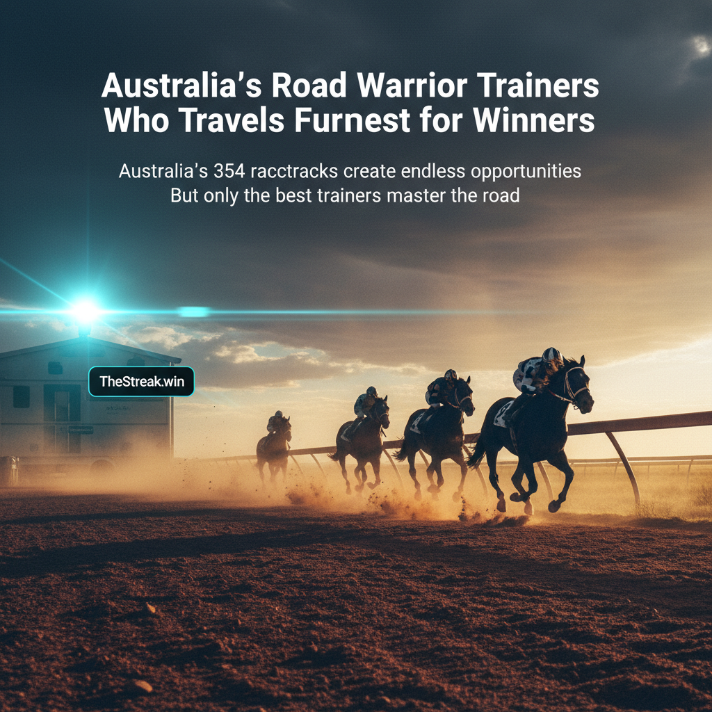 Australia's Road Warrior Trainers: Who Travels Furthest for Winners - Image 3