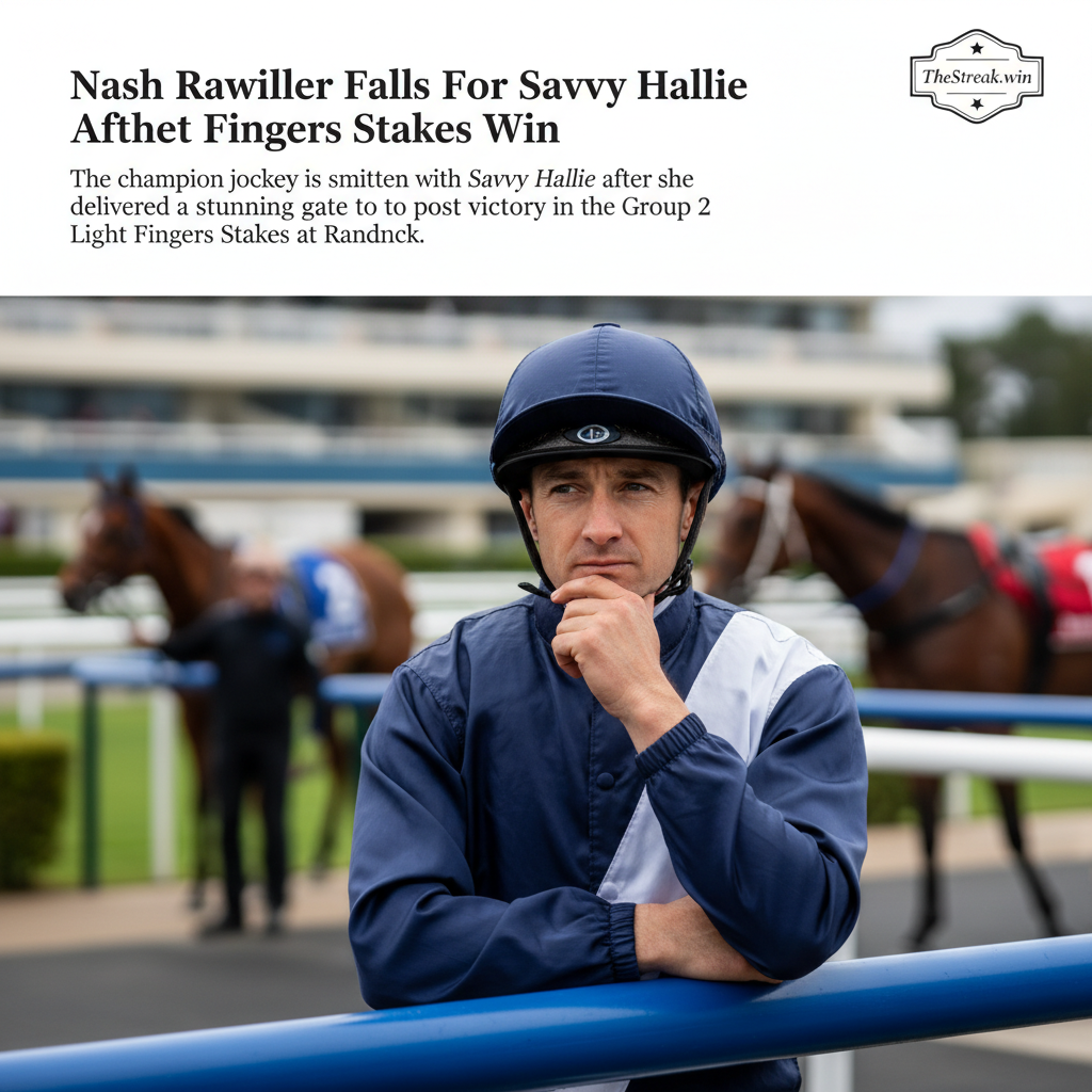 Nash Rawiller Falls For Savvy Hallie After Light Fingers Stakes Win - Image 2