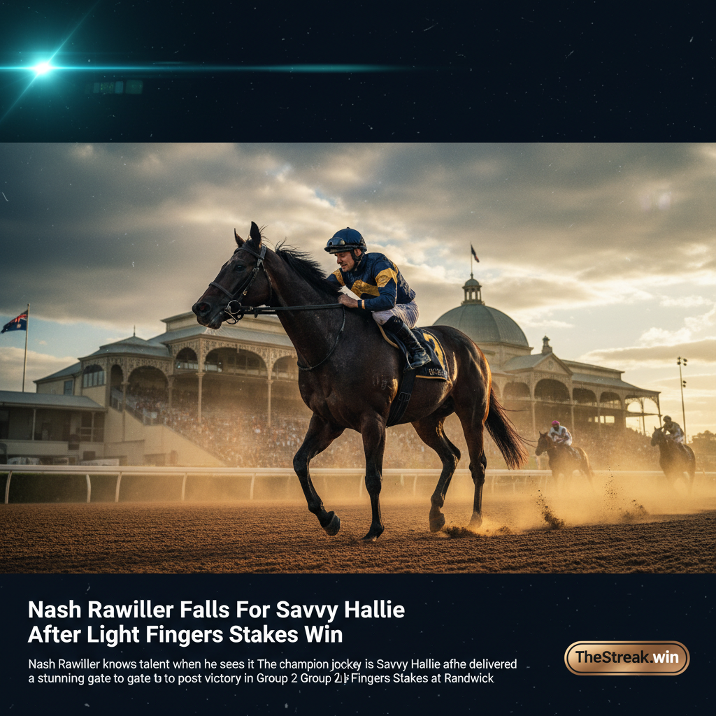 Nash Rawiller Falls For Savvy Hallie After Light Fingers Stakes Win - Image 3