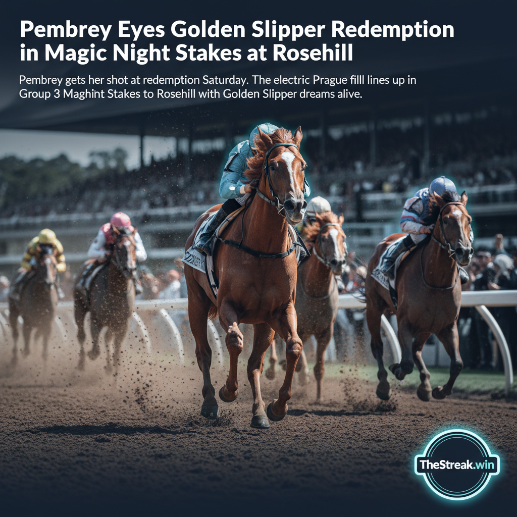 Pembrey Eyes Golden Slipper Redemption in Magic Night Stakes at Rosehill - Image 1