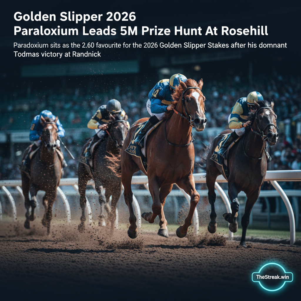 Golden Slipper 2026: Paradoxium Leads $5M Prize Hunt At Rosehill - Image 1
