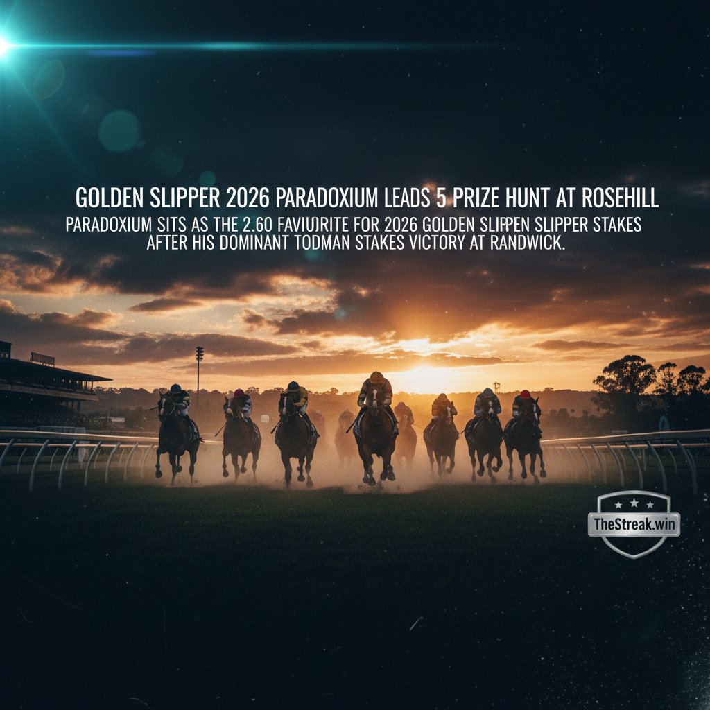 Golden Slipper 2026: Paradoxium Leads $5M Prize Hunt At Rosehill - Image 3