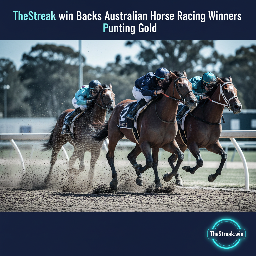 TheStreak.win Backs Australian Horse Racing Winners & Punting Gold - Image 1