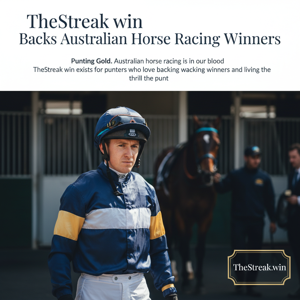 TheStreak.win Backs Australian Horse Racing Winners & Punting Gold - Image 2