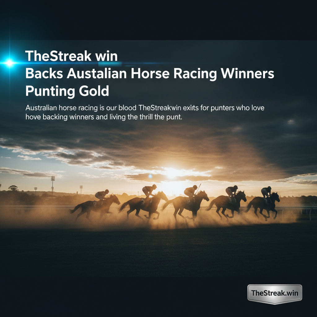 TheStreak.win Backs Australian Horse Racing Winners & Punting Gold - Image 3