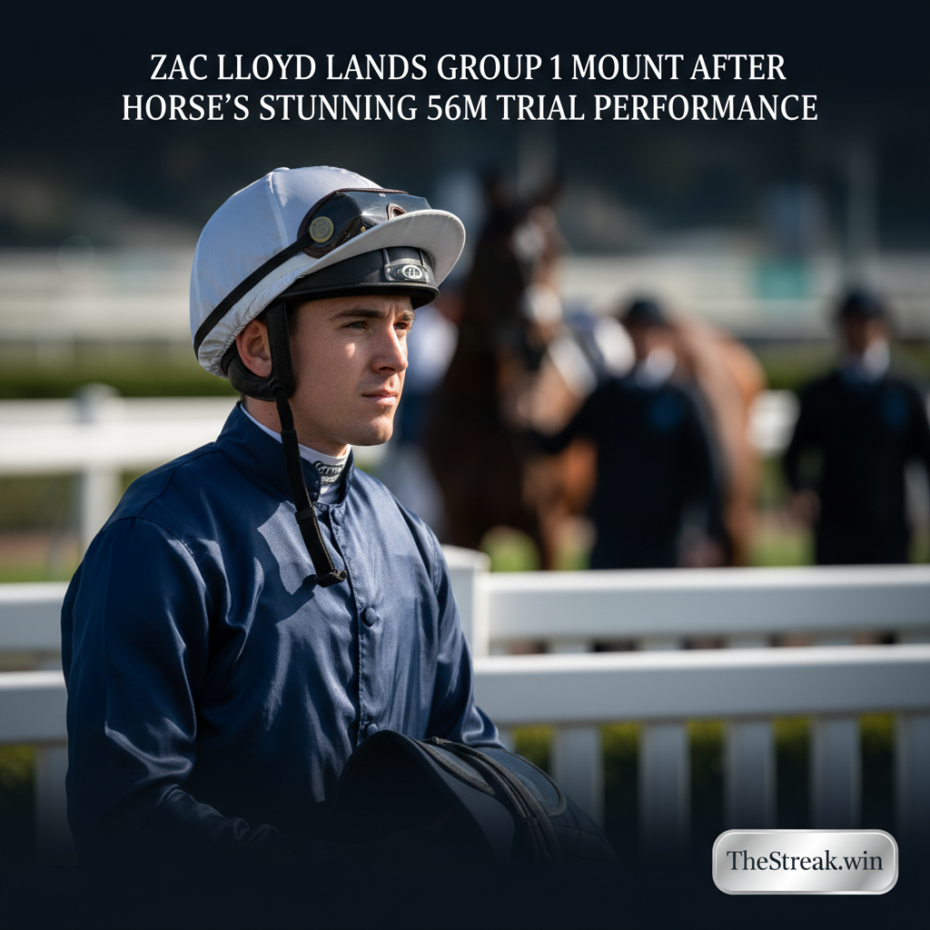 Zac Lloyd Lands Group 1 Mount After Horse's Stunning 56m Trial Performance - Image 2
