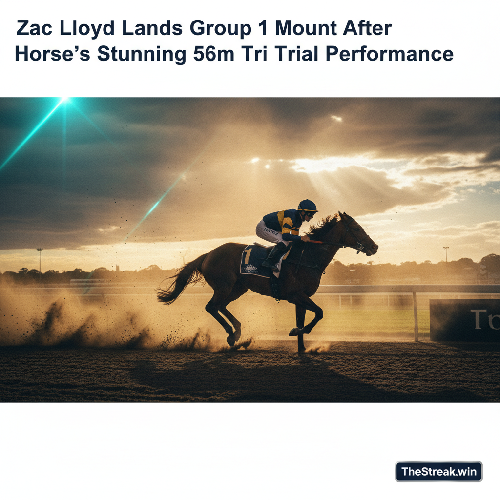 Zac Lloyd Lands Group 1 Mount After Horse's Stunning 56m Trial Performance - Image 3