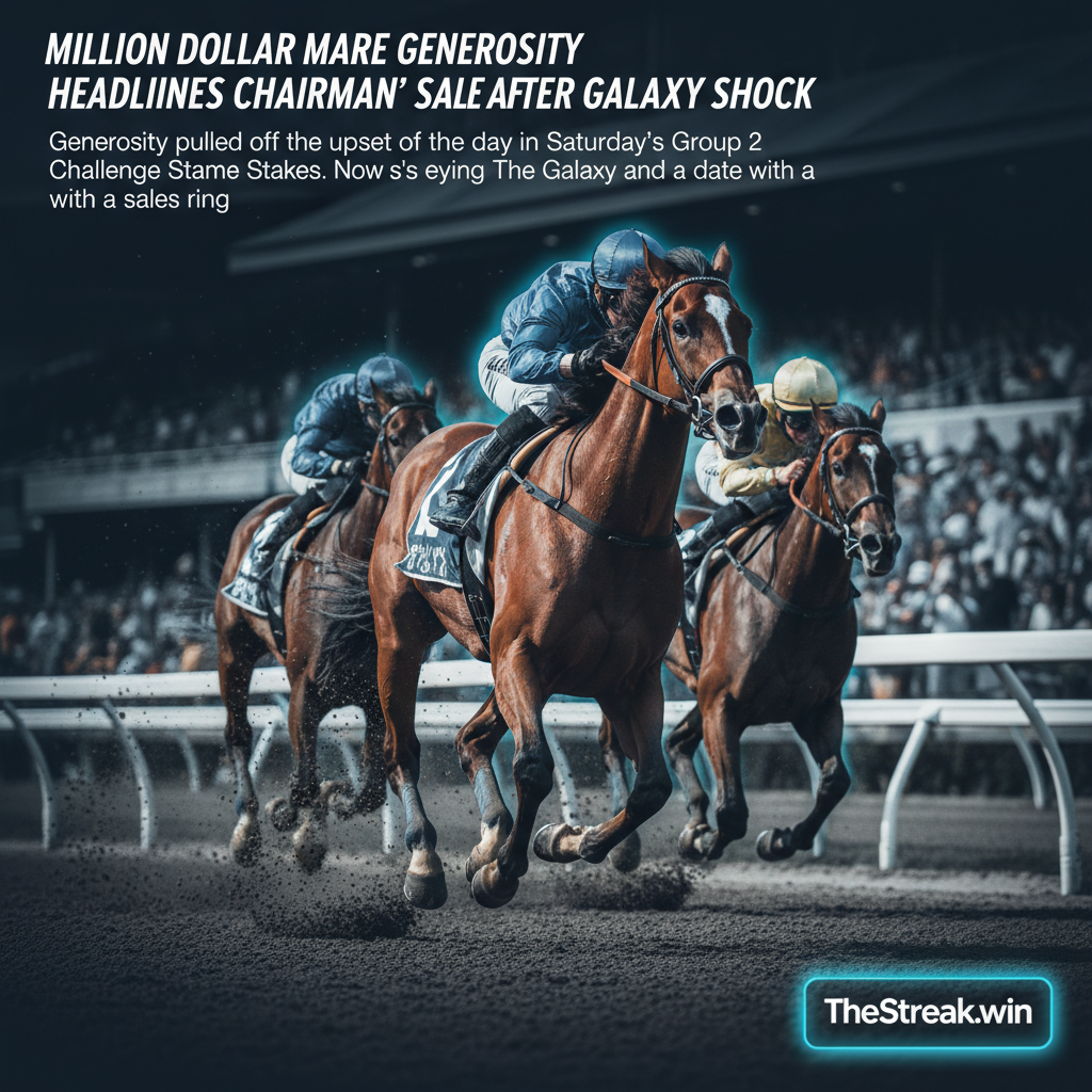 Million-Dollar Mare Generosity Headlines Chairman's Sale After Galaxy Shock - Image 1