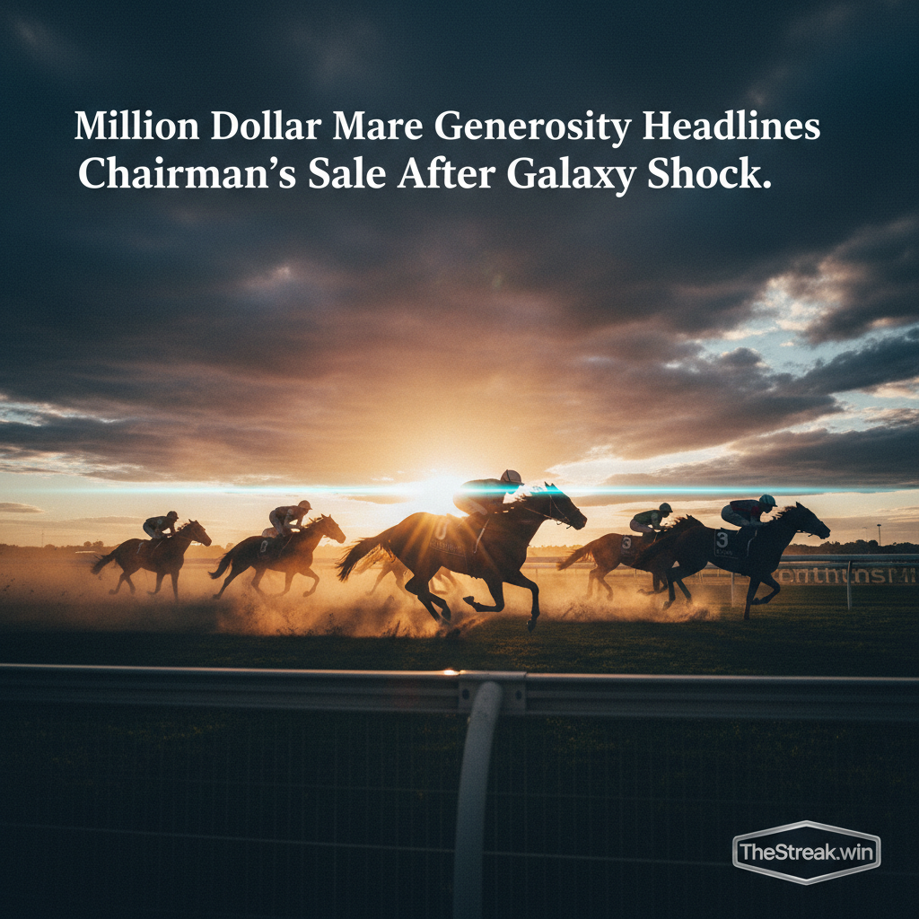 Million-Dollar Mare Generosity Headlines Chairman's Sale After Galaxy Shock - Image 3