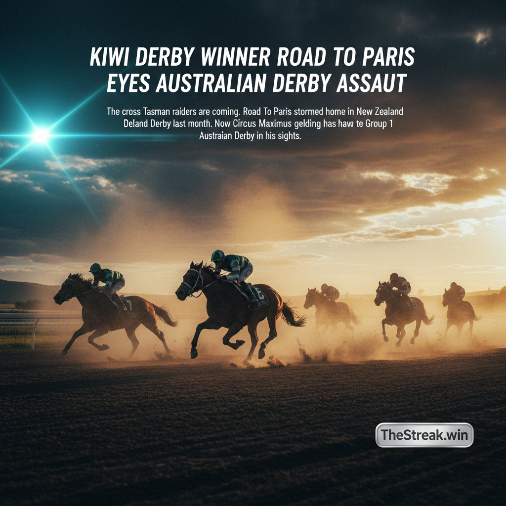 Kiwi Derby Winner Road To Paris Eyes Australian Derby Assault - Image 3