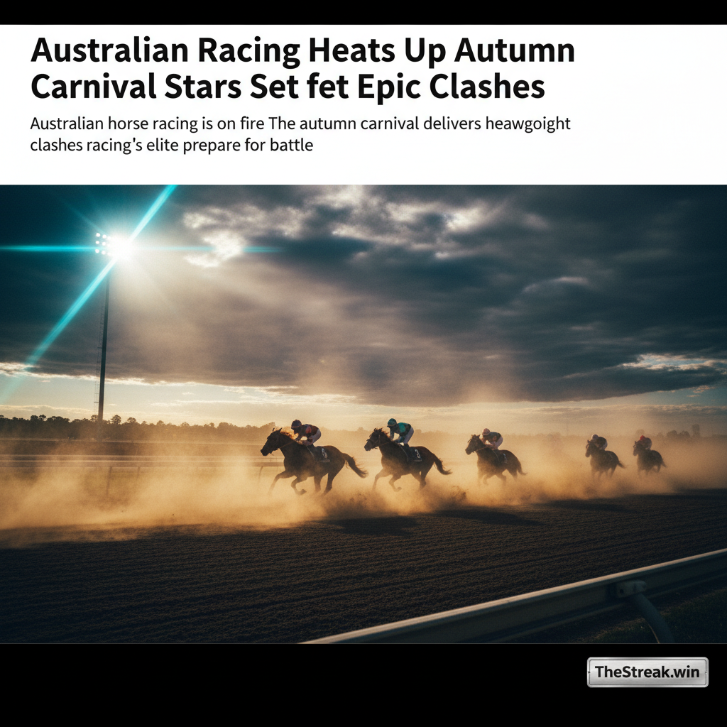 Australian Racing Heats Up - Autumn Carnival Stars Set for Epic Clashes - Image 3